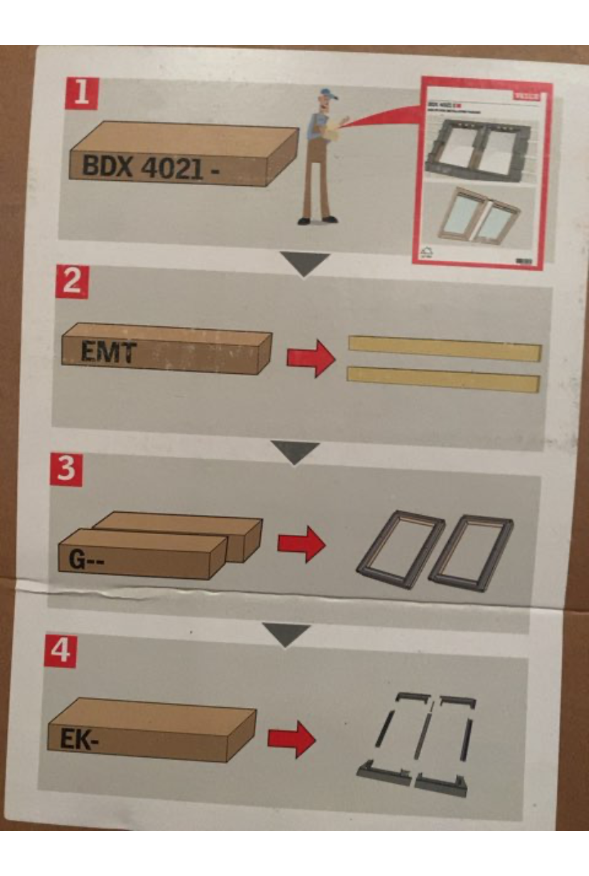 Velux BDX PK10/P10 4021 B